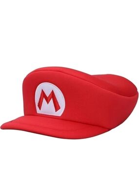 Super Mario Bros Hat 🍄 Red Mario Cap NEW Sealed Nintendo Cosplay Costume